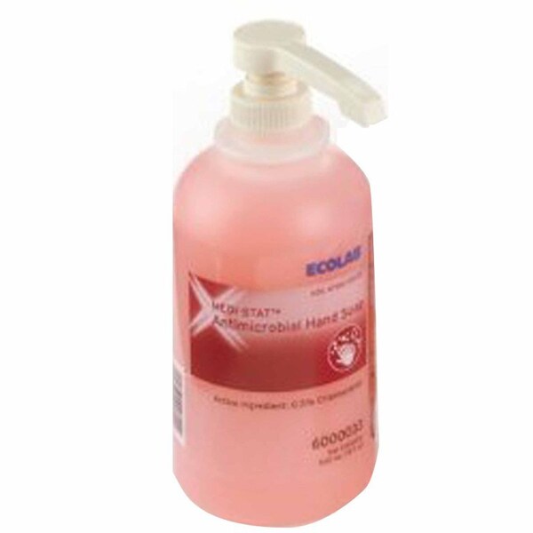 Medi-Stat Antimicrobial Soap Liquid 18 oz. Pump Bottle Floral Scent - 6000033