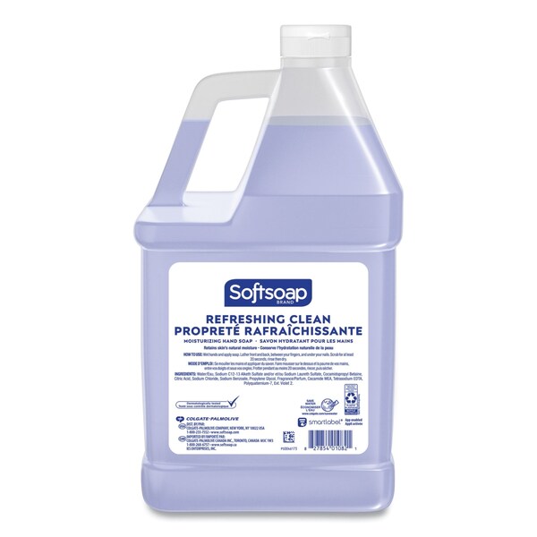 Softsoap Liquid Hand Soap Refill, Refreshing Clean Scent, 128 oz, 4PK - 61036482