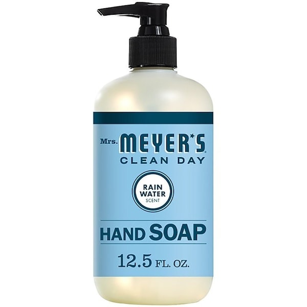 Mrs. Meyers Clean Day Hand Soap, Liquid, Rain Water, 125 floz Bottle - 11215