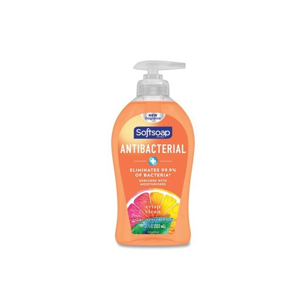 Softsoap Softsoap, Antibacterial Hand Soap, Crisp Clean, 11 1/4 Oz Pump Bottle - 44571EA