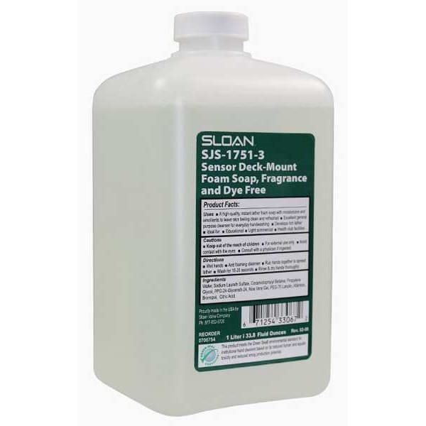 Sloan 1000 ml Foam Hand Soap Cartridge - SJS1751-3