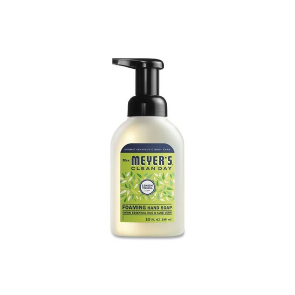Sc Johnson Mrs.Meyers, FOAMING HAND SOAP, LEMON VERBENA, 10 OZ - 662032EA