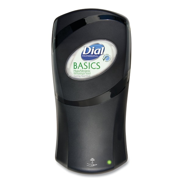 Dial Professional FIT Universal Touch Free Dispenser, 1 L, 4" x 5.4" x 11.2", Gray, PK3 - 16626