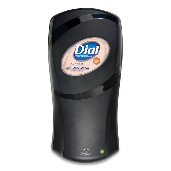 Dial Professional FIT Universal Touch Free Dispenser, 1 L, 4" x 5.4" x 11.2", Gray, PK3 - 16626