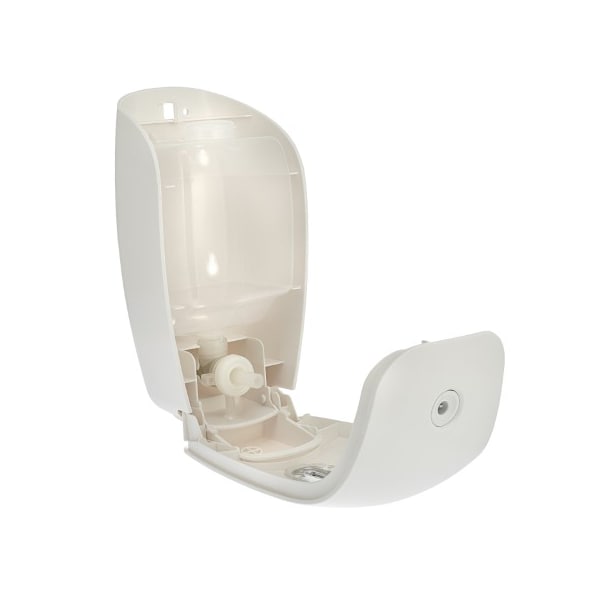 Alpine Industries 425-WHI Soap & Hand Sanitizer Dispenser, Surface Mounted, 800 ml Capacity, White, PK2 - ALP425-WHI-2PK