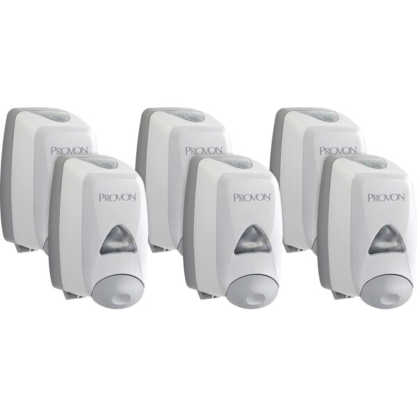 Provon Handwash Dispenser, Wall-mounted, Foaming Gray, PK 6 - GOJ516006CT
