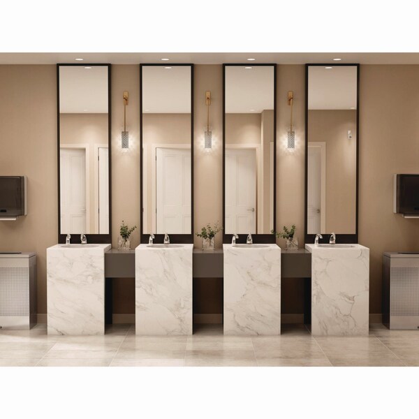 Rubbermaid Commercial One Shot Soap Dispenser - Touch Free, Foam, 11 x 14 x 3.5, Chrome - 1938171