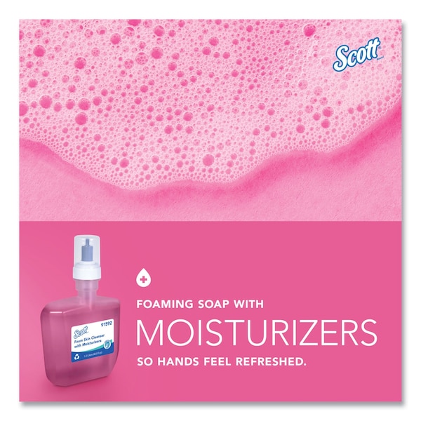 Scott Pro Foam Skin Cleanser with Moisturizers, Citrus Floral, 1200mL Refill - 91592