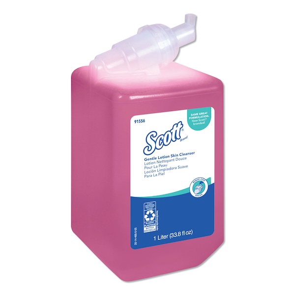 Scott Essential Skin Cleanser, Floral, 1000 mL Refill, PK6 - KCC 91556