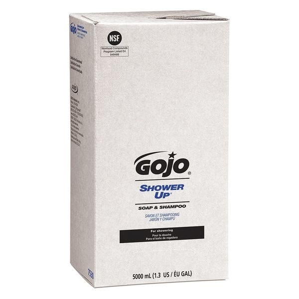Gojo SHOWER UP Soap & Shampoo, 5000mL PRO TDX Refill, PK2 - 7530-02
