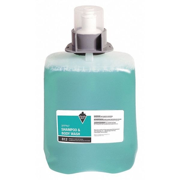 Gojo Foam Hand & Body Wash Refill 2000 ml, Green Certified, Fits 5270-06, 5270-0, Cucumber-Melon, 2 Pack - 5263-02