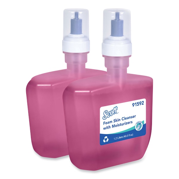 Scott Pro Foam Skin Cleanser w/Moisturizers, Citrus Floral, 1.2L Refill, PK2 - KCC 91592