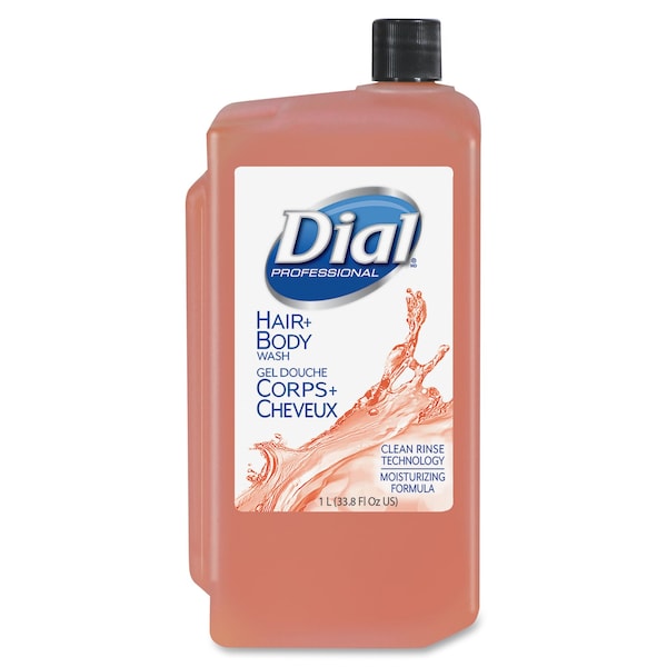 Dial Body/Hair Shmpoo, 1000mL, Bttl, Orng, PK8 - 04029