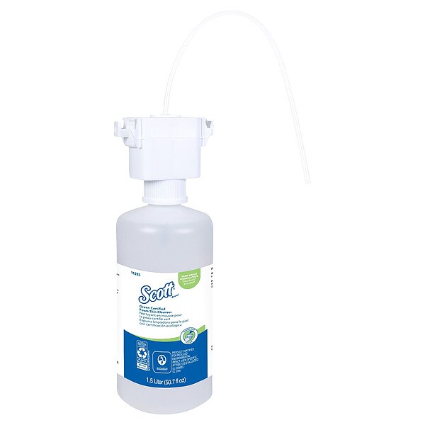 Kimberly-Clark Professional Green Certified Foam Hand Soap, 1.5 L Refills for KCP Automatic Counter-Mount Dispensers (2 Bottles) - 11285