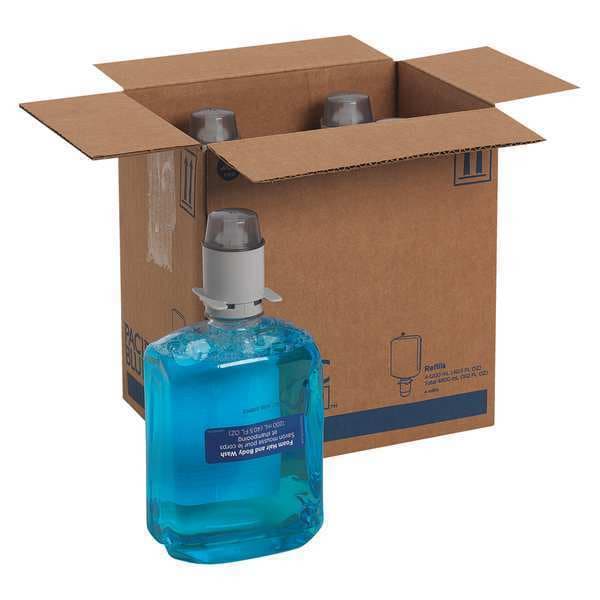 Georgia-Pacific Shampoo and Body Wash, 1200mL, Foam, PK4 - 43024