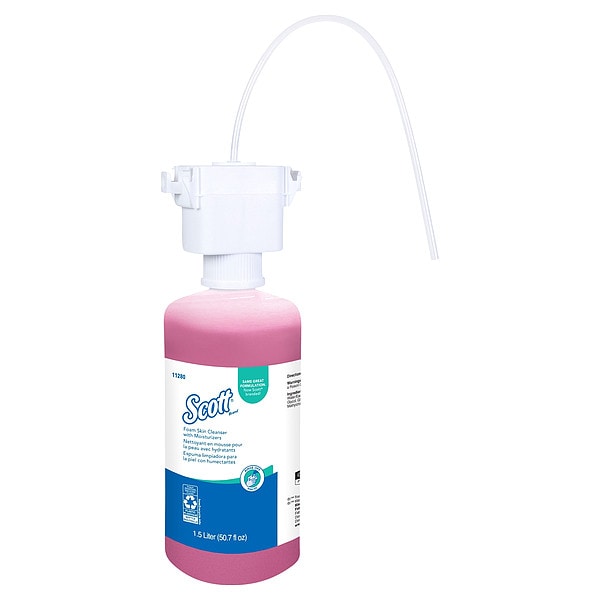 Kimberly-Clark Professional Foam Hand Soap, Under-Counter Refills for KCP Automatic Counter-Mount Dispensers (2 Bottles) - 11280