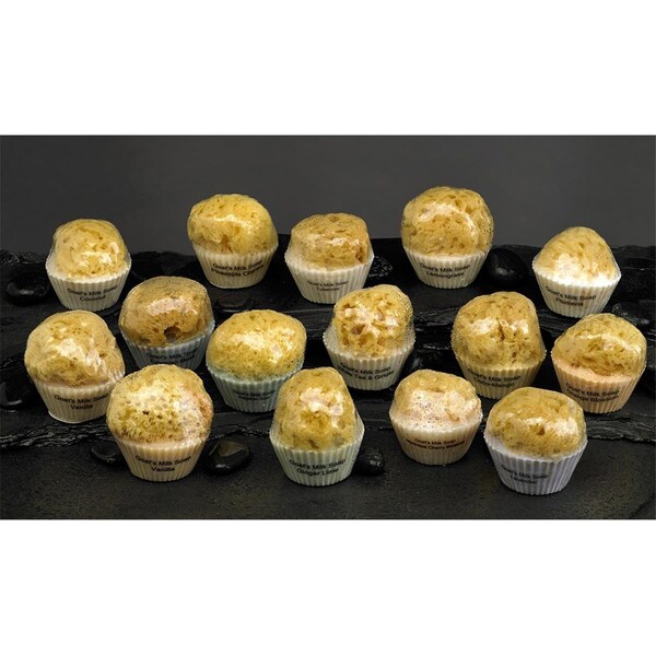 Estado Goats Milk TS-12 Cupcake soap with sponge - Lemongrass - ES3503989