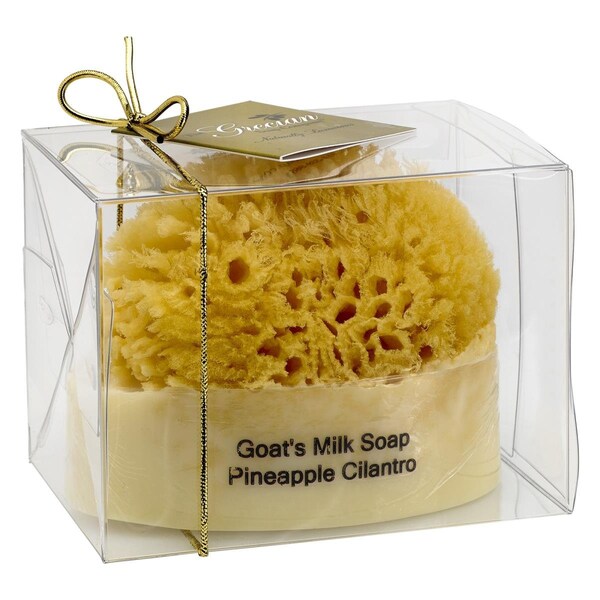 Estado Goats Milk SS-18 Goats Milk Soap with Sponge - Pineapple Cilantro - ES3507109