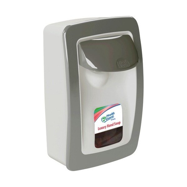 Kutol Products Dispenser, Manual, 1000/1200ml, 6-3/4inx5-1/2inx10-3/4in, WE/GY - KUTSS001WH32