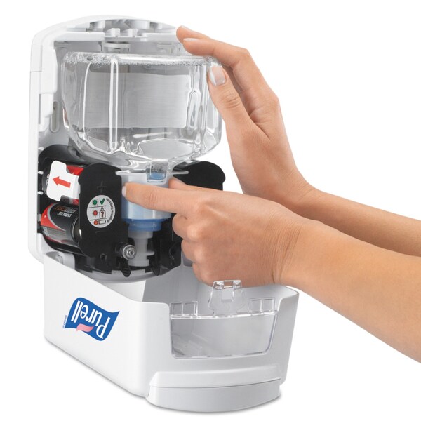 Purell LTX-7 Touch-Free Dispenser, 700 mL, 5.75 x 4 x 8.62, White - 1320-04