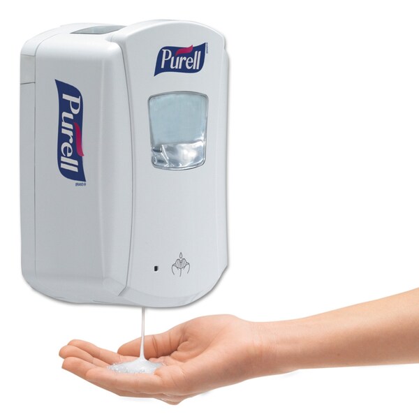 Purell LTX-7 Touch-Free Dispenser, 700 mL, 5.75 x 4 x 8.62, White - 1320-04