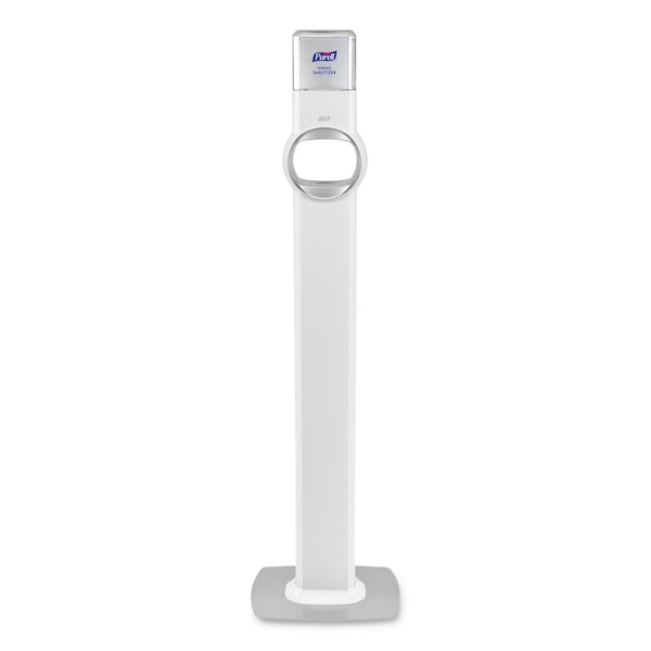 Purell FS6 Touch-Free Floor Stand Dispenser, 1,200 mL, 12.5 x 11.3 x 38.5, White - 6420-DS
