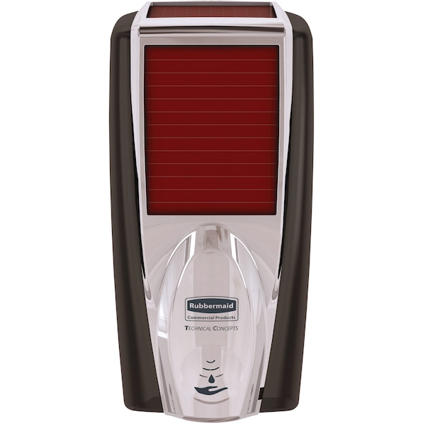 Rubbermaid Commercial Dispenser, Touch-free, f/Foam Soap/Sanitizer, BK/CE, PK 10 - RCP1980826CT