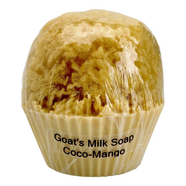 Estado Goats Milk TS-10 Cupcake soap with sponge - Coco Mango - ES3500679