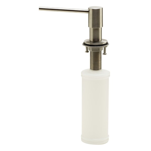 Alfi Brand ALFI brand AB5006-BSS Modern Round Brushed SS Soap Dispenser - AB5006-BSS