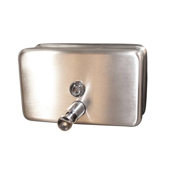 Impact Products Soap Dispenser Horizontal Stainless Steel - 4020-EA