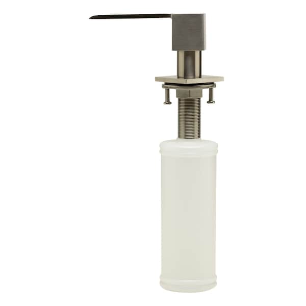 Alfi Brand ALFI brand AB5007-BSS Modern Square Brushed SS Soap Dispenser - AB5007-BSS