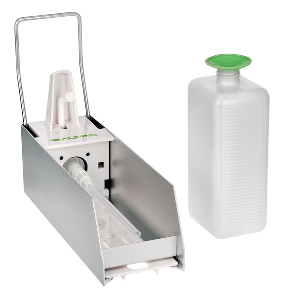 Alpine Industries Elbow Press Liquid/Gel Hand Sanitizer/Soap Dispenser, 1000mL, PK2 - 4322