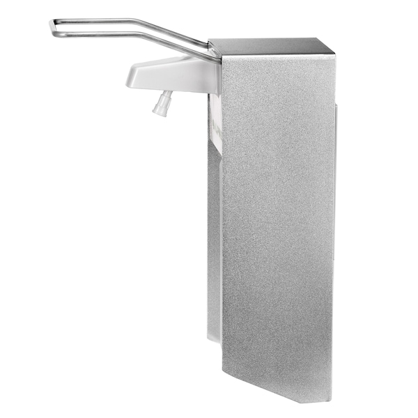 Alpine Industries Elbow Press Liquid/Gel Hand Sanitizer/Soap Dispenser, 1000mL, PK2 - 4322