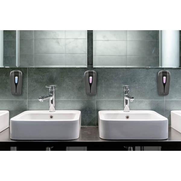 Alpine Industries Manual Liquid Aspen Foam Soap Dispenser - 427-L-GRY
