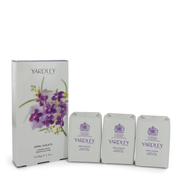 Yardley London 3.5 oz April Violets Luxury Soap for Women - 545680