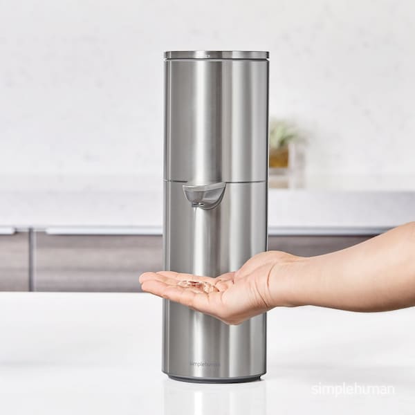 Simplehuman 32 oz. Sensor Pump Max for Liquid Soap and Hand Sanitizer, Brushed Stainless Steel - ST1500