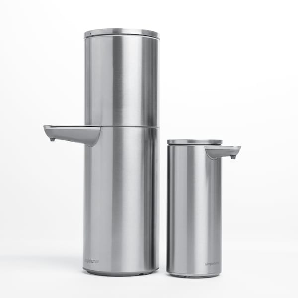 Simplehuman 32 oz. Sensor Pump Max for Liquid Soap and Hand Sanitizer, Brushed Stainless Steel - ST1500