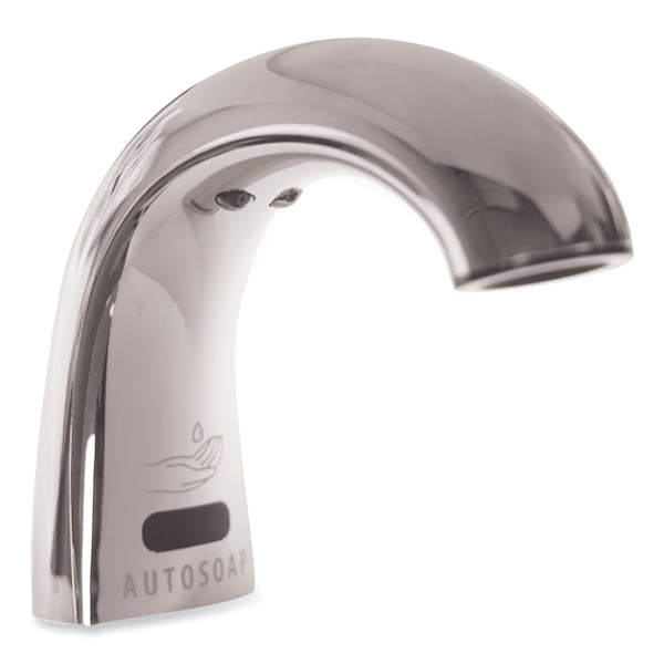 Rubbermaid Commercial One Shot Soap Dispenser - Touch Free, Liquid, Polished Chrome, PK4 - FG402241
