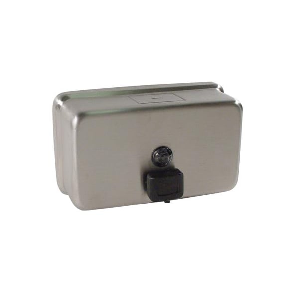 American Specialties Stainless Steel 40 oz Wall Mount Soap Dispenser - 10-0345