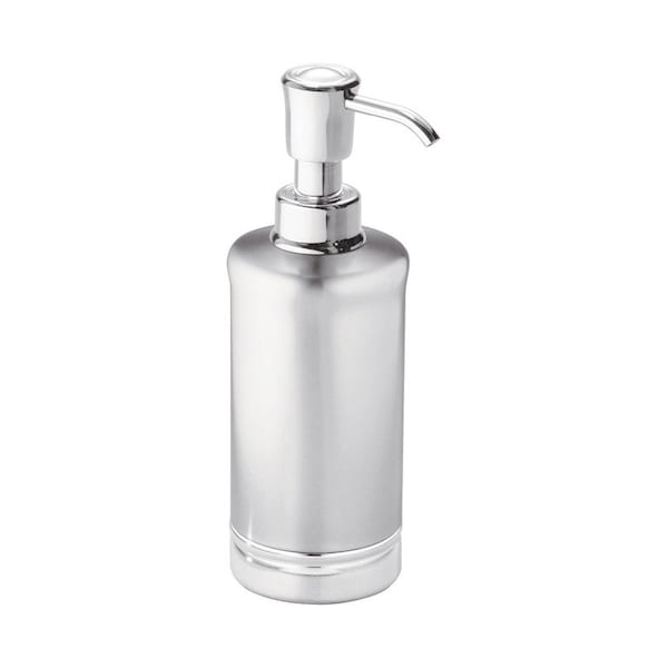 Interdesign iDesign York Brushed Chrome Metal Lotion/Soap Dispenser - 76350