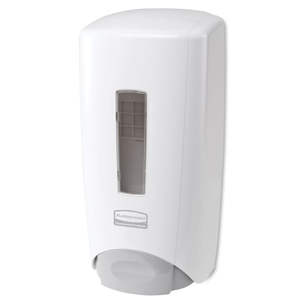 Rubbermaid Commercial Soap Dispenser, 1300mL, White, PK10 - 3486591