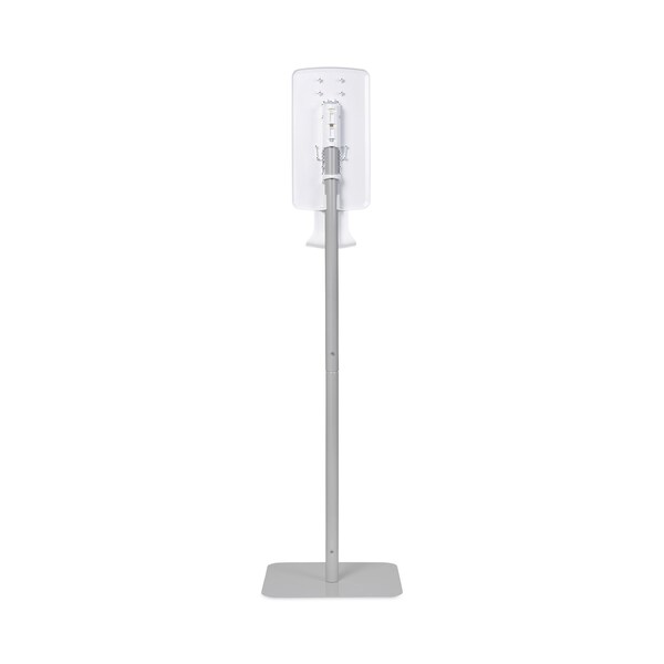 Dial FIT Touch Free Dispenser Floor Stand, 15.7 x 15.7 x 58.3, White - 09495EA