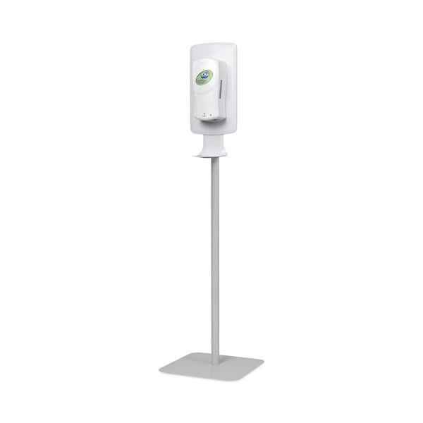 Dial FIT Touch Free Dispenser Floor Stand, 15.7 x 15.7 x 58.3, White - 09495EA