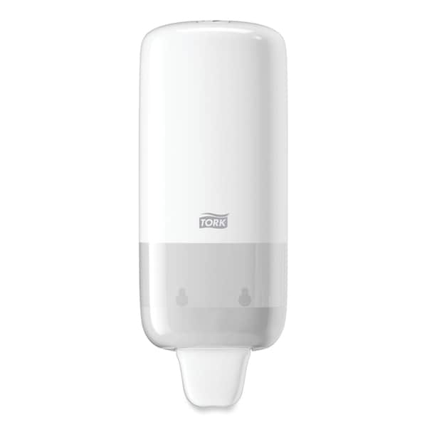 Tork Tork Liquid Skincare Dispenser for Liquid Soap and Hand Sanitizer White S1, Economical - 570020A