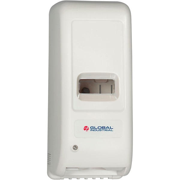 Global Industrial Automatic Hand Sanitizer/Liquid Soap Dispenser, 1000 ml Capacity, 5inL x 4-3/4inW x 10-5/8inH - 695801