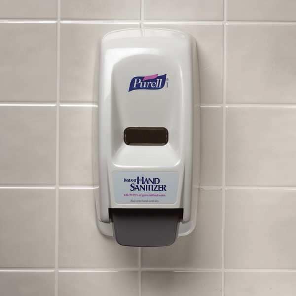 Purell 800mL Bag-in-Box Dispense, Push-Style, White - 9621-12