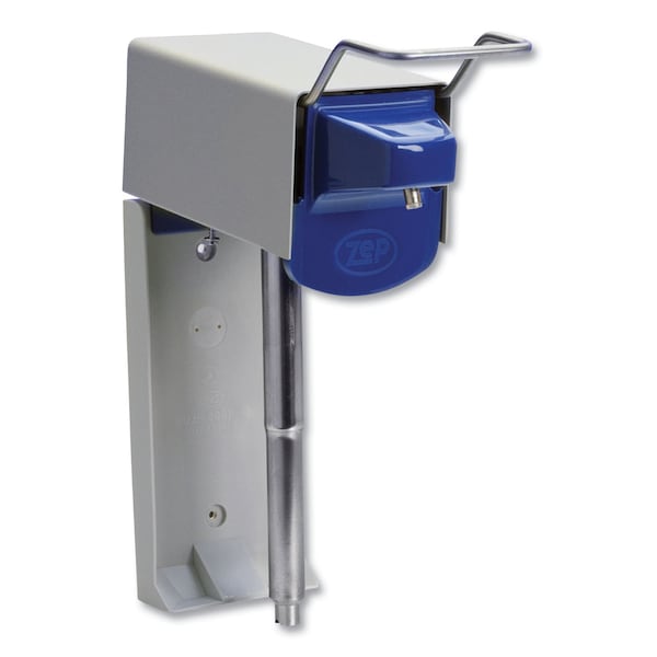Zep Heavy Duty Hand Care Wall Mount System, 1 gal, 5 x 4 x 14, Silver/Blue - 600101