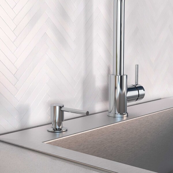 Keeney Mfg Modern Soap and Lotion Dispenser, Polished Chrome - K613PC