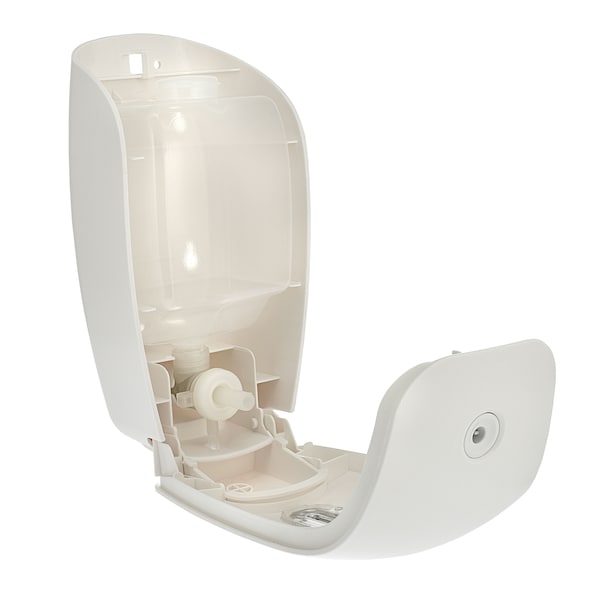 Alpine Industries Soap & Hand Sanitizer Dispenser, Surface Mounted, 800 ml Capacity, White - 425-WHI