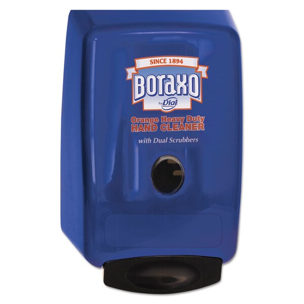Boraxo Dispenser for Heavy Duty Hand Cleaner 2L, 10.49x4.98x6.75, Blue, PK4 - DIA 10989CT